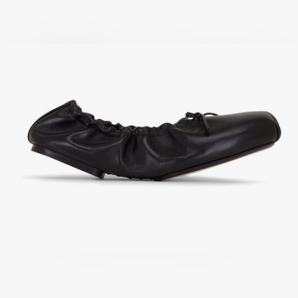 Khaite Ashland ballet scrunch flats sz 38.5